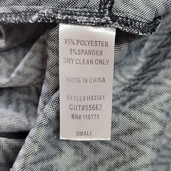 HAZEL Black White Long Sleeve Collared Cardigan Blazer Jacket size S - Picture 12 of 16